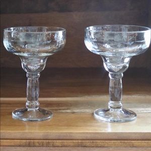 Jumbo 60’s style Margarita glasses (set of 2)
